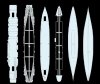 FlyHawk Model FH1135 HMS Victorious 1/700